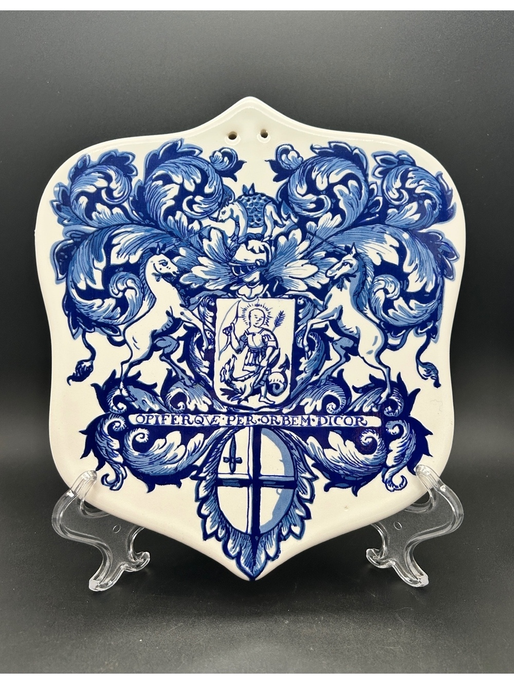 Vintage Ceramic Apothecary “Pill Slab”